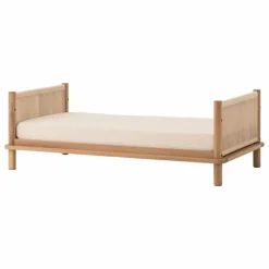 Lit bébé évolutif 70x140 Latitude et extension lit junior | Chêne