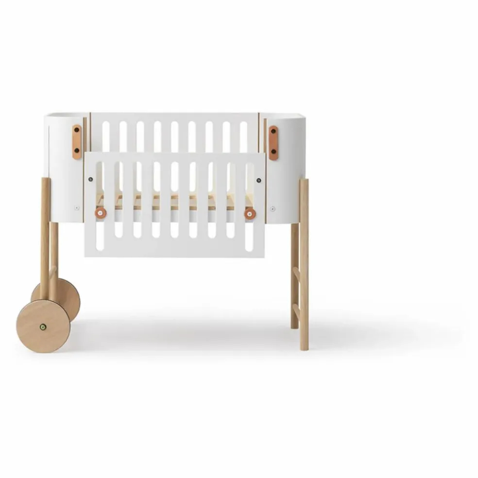 Lit Cododo Wood évolutif avec kit | Blanc