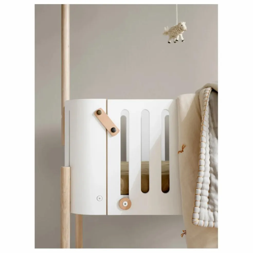 Lit Cododo Wood évolutif avec kit | Blanc