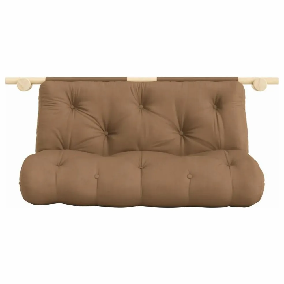 Lit d'appoint Hooked 135x200 cm | Mocha