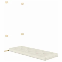 Lit d'appoint Hooked 75x200 cm | Crème