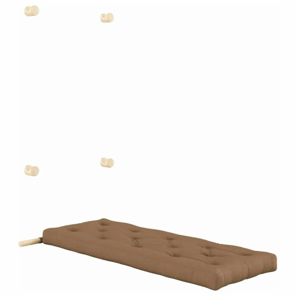 Lit d'appoint Hooked 75x200 cm | Mocha
