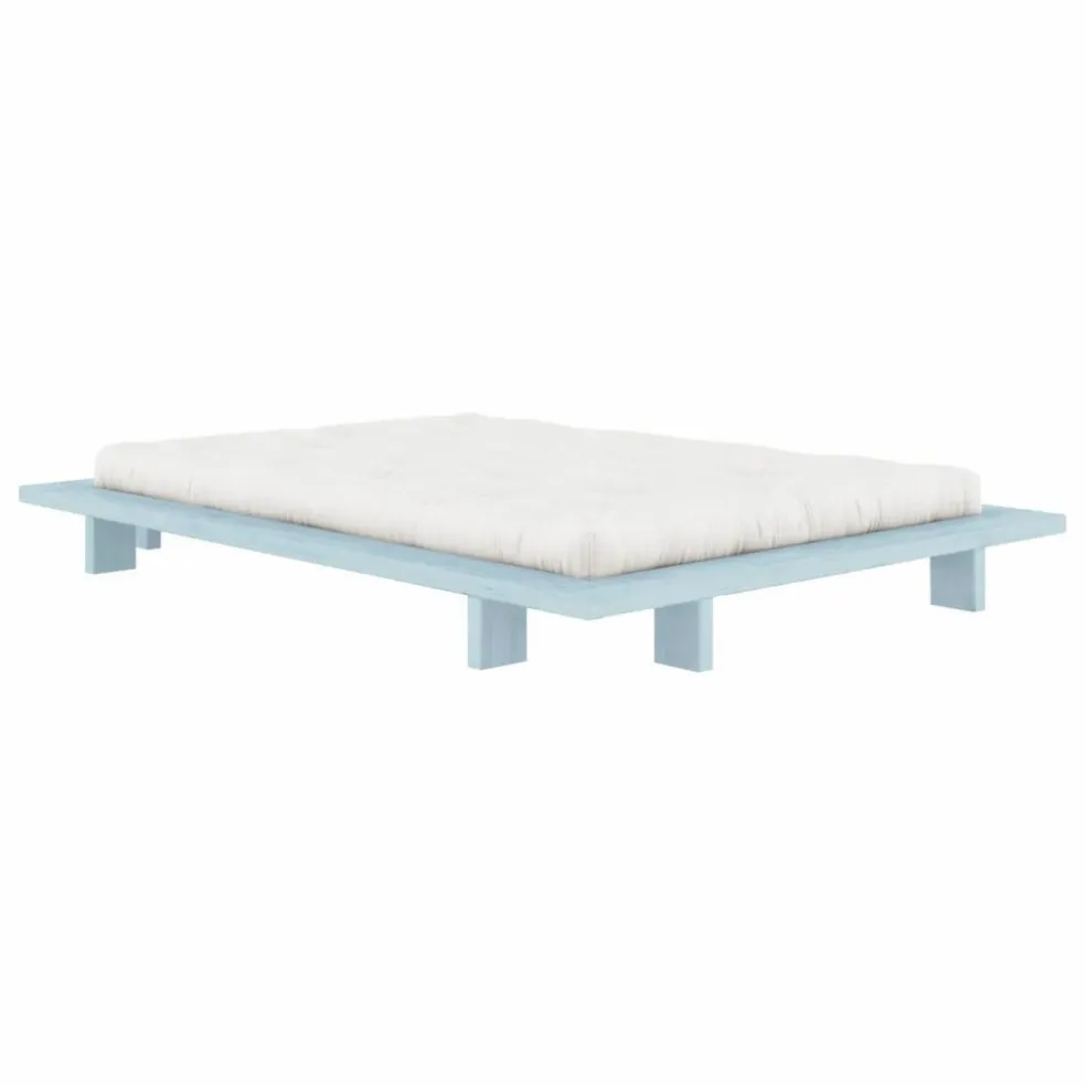 Lit en bois Japan | Bleu ciel
