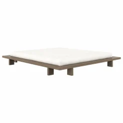 Lit en bois Japan | Brun