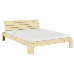 Lit en bois Layers Headboard