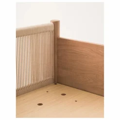 Lit Junior et set de 2 barrières Latitude | Chêne