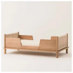 Lit Junior et set de 2 barrières Latitude | Chêne