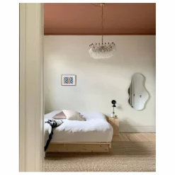 Lit Kanso en bois avec tiroirs
