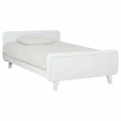 Lit rond 120x200 cm | Blanc