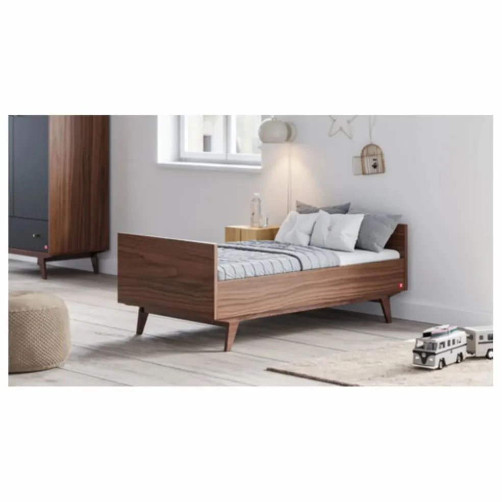Lit évolutif Mid II 70x140 | Noyer