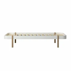 Lit Wood Lounger 90x200 cm en chêne | Chêne