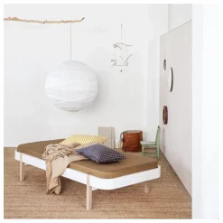 Lit Wood Lounger 90x200 cm en chêne | Chêne