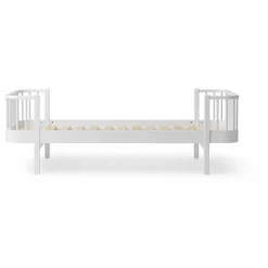 Lit Wood 90x200 cm | Blanc