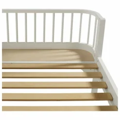 Lit Wood 90x200 cm | Blanc