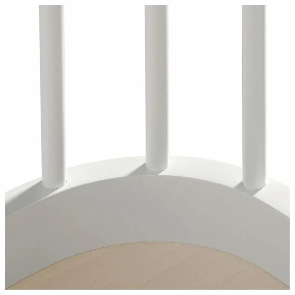 Lit Wood 90x200 cm | Blanc