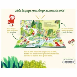Livre à déplier Le Petit Chaperon rouge