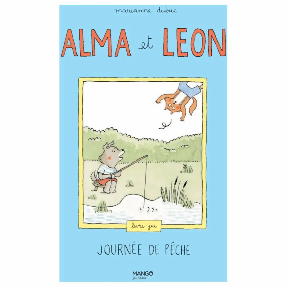 Livre Alma et Léon - Journée de pêche