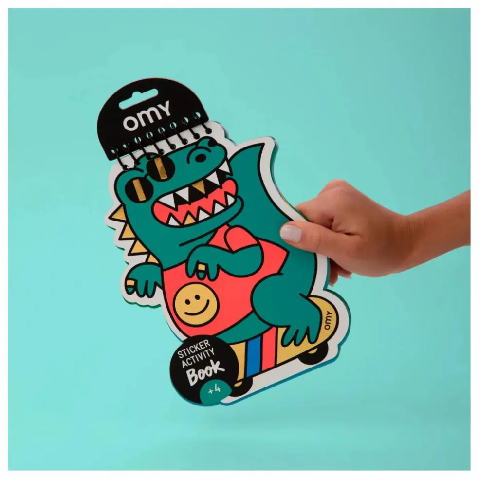 Livre d'activité stickers Dino
