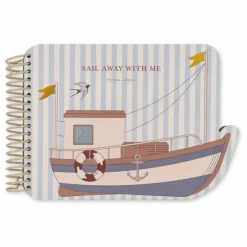 Livre de coloriage magique Rock my boat | Bleu