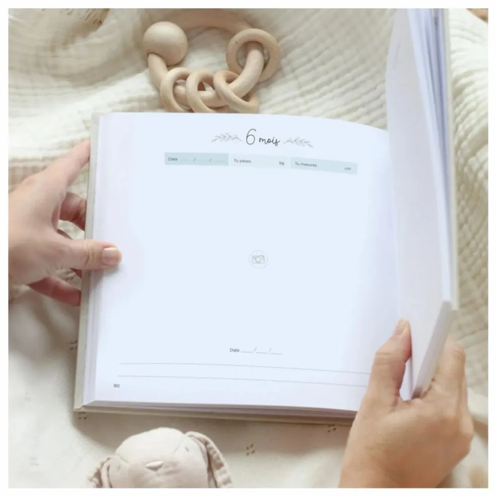 Livre de naissance Ta première année