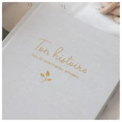 Livre de souvenir Tes 10 premières années