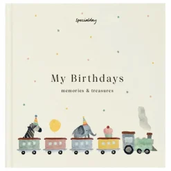 Livre de souvenirs My Birthdays - EN | Ecru
