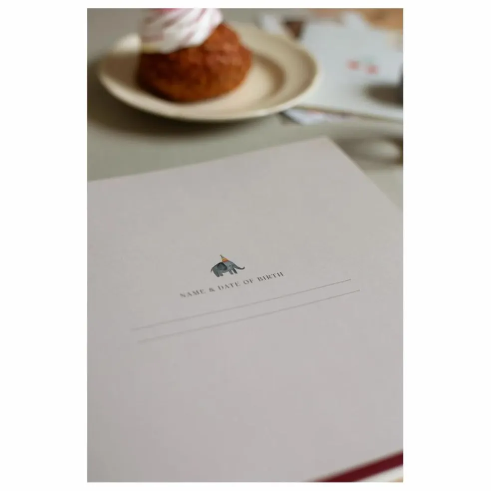 Livre de souvenirs My Birthdays - EN | Ecru