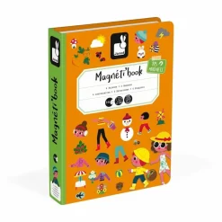 Livre magnétique 4 saisons Magnéti'book - 115 magnets