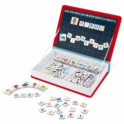 Livre magnétique alphabet Magnéti'book - 131 magnets