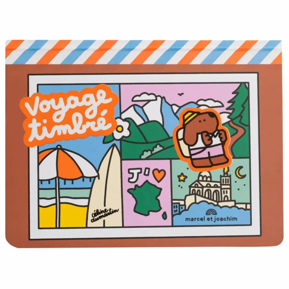 Livre Voyage timbré