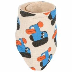 Lot 2 Bavoirs Chiens Gaze de Coton Bio | Beige