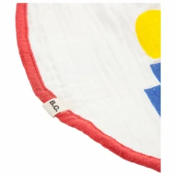 Lot 2 Bavoirs Train Gaze de Coton Bio | Blanc