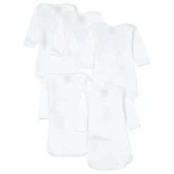 Lot 5 Bodies Croisés | Blanc