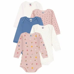 Lot 5 Bodies Etoiles Filantes | Rose