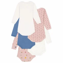 Lot 5 Bodies Etoiles Filantes | Rose