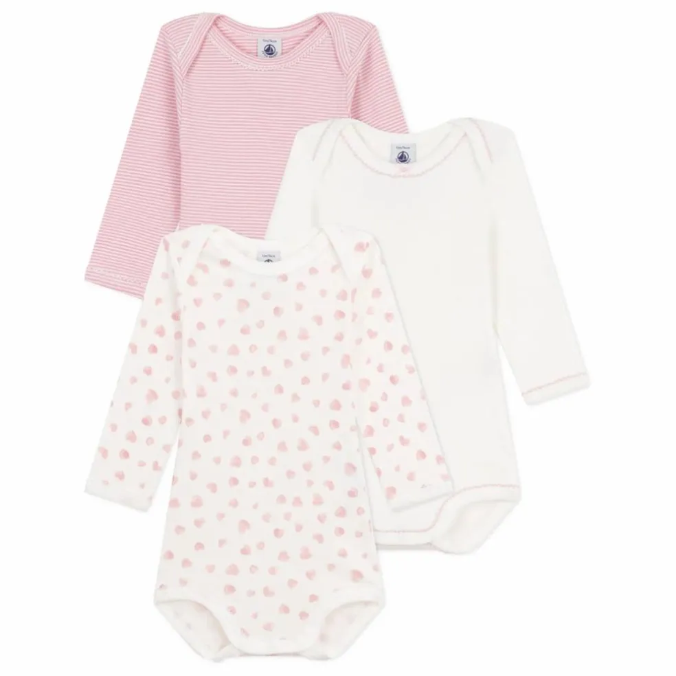 Lot 3 Bodies Girly | Blanc