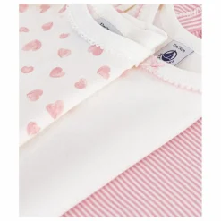 Lot 3 Bodies Girly | Blanc
