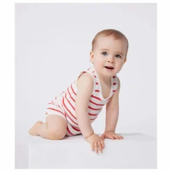 Lot 2 Bodies Marinière Coton Bio | Ecru