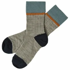 Lot 2 Chaussettes Block Laine | Noisette