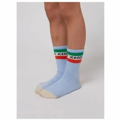 Lot 2 Chaussettes Coton Bio | Bleu ciel