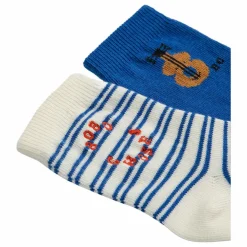 Lot 2 Chaussettes Guitare | Bleu
