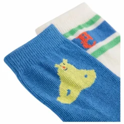 Lot 2 Chaussettes Ours Fibres Recyclées | Bleu