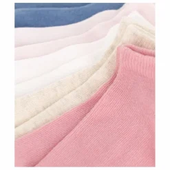 Lot 5 Chaussettes Point Jersey | Blanc