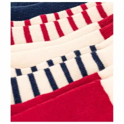 Lot 5 Chaussettes Rayures Bébé | Beige