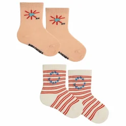 Lot 2 Chaussettes Soleil | Beige