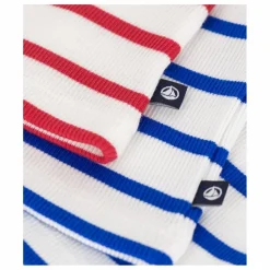 Lot 2 Débardeurs Marinière Coton Bio | Blanc