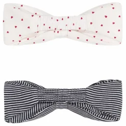 Lot 2 Headband Coton Bio | Ecru