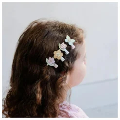 Lot 8 Mini Barrettes Bouquet | Lilas