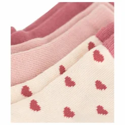 Lot 3 Paires Chaussettes Cœurs Bébé | Sauge