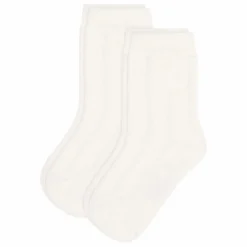 Lot 2 Paires de Chaussettes | Blanc